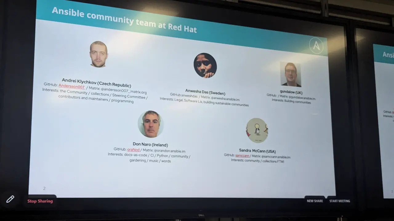 Ansible Community Meetup 2024 team1