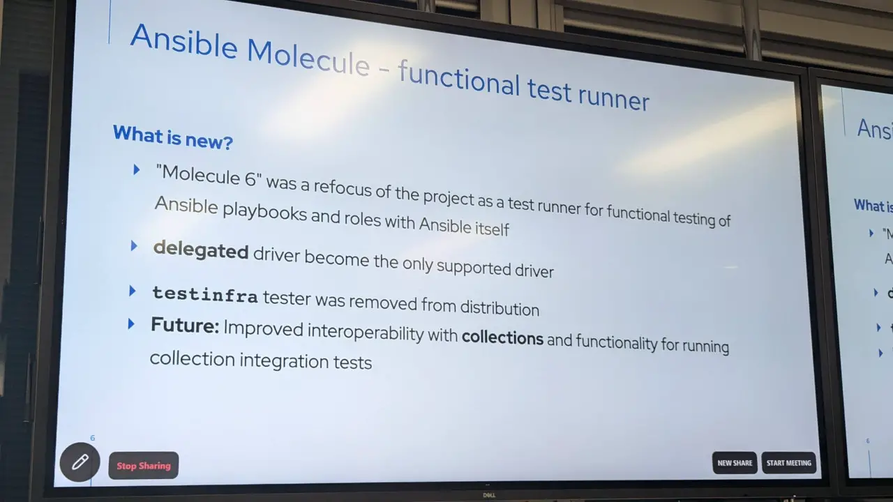 Ansible DevTools Meetup 2024 molecule