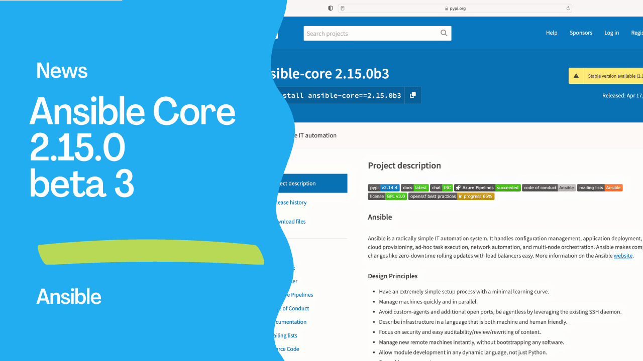 Ansible Core 2.15.0 Beta 3 Released: Key Updates