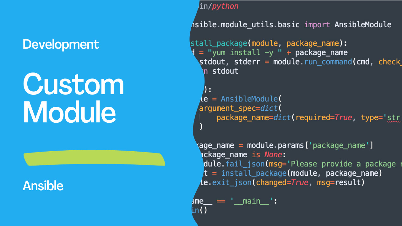 Customizing Ansible: Ansible Module Creation