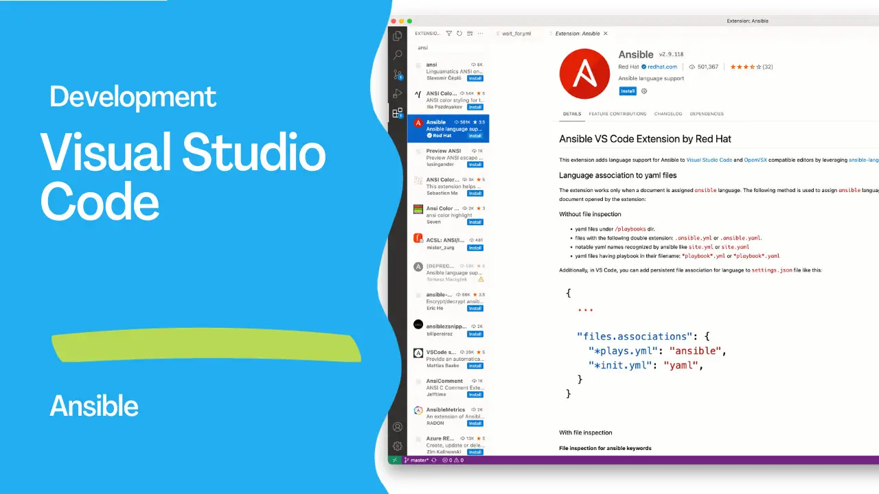 Elevating Ansible Development with Visual Studio Code