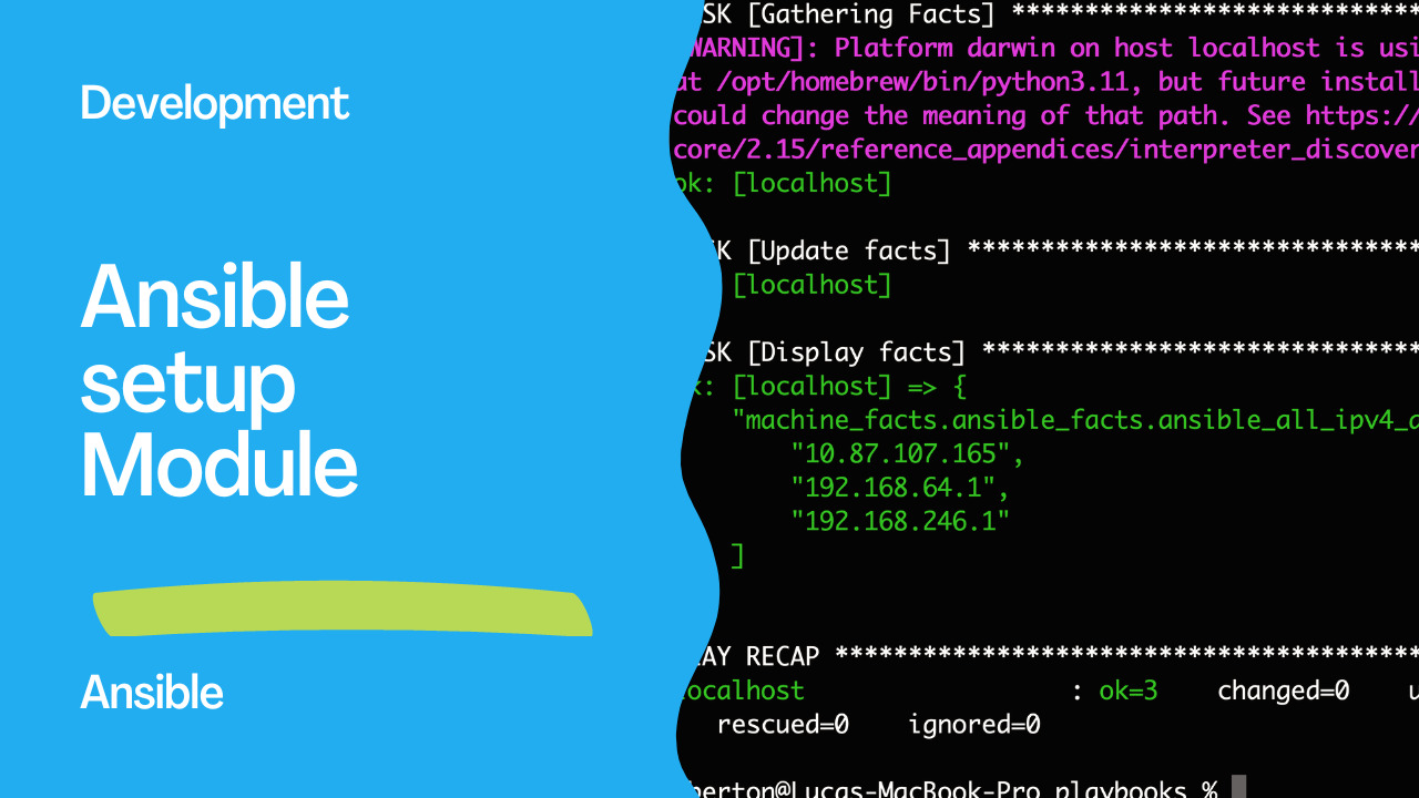 Exploring Ansible Playbook Gather Facts for Displaying Network Information