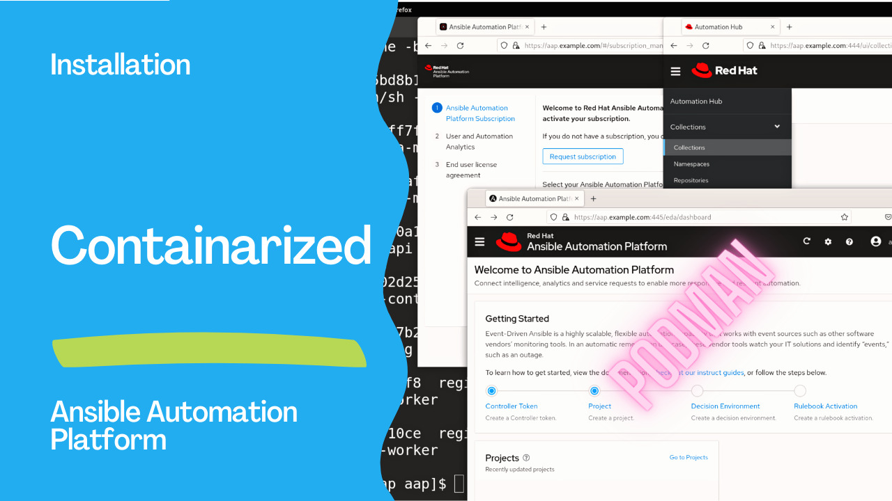 Installing Containerized Ansible Automation Platform