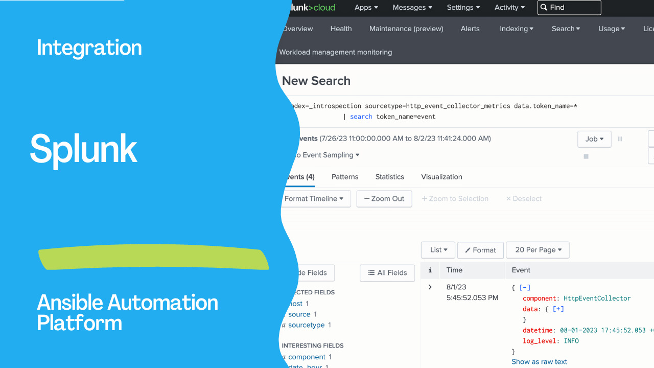 Integrate Splunk Logging with Ansible Automation Controller