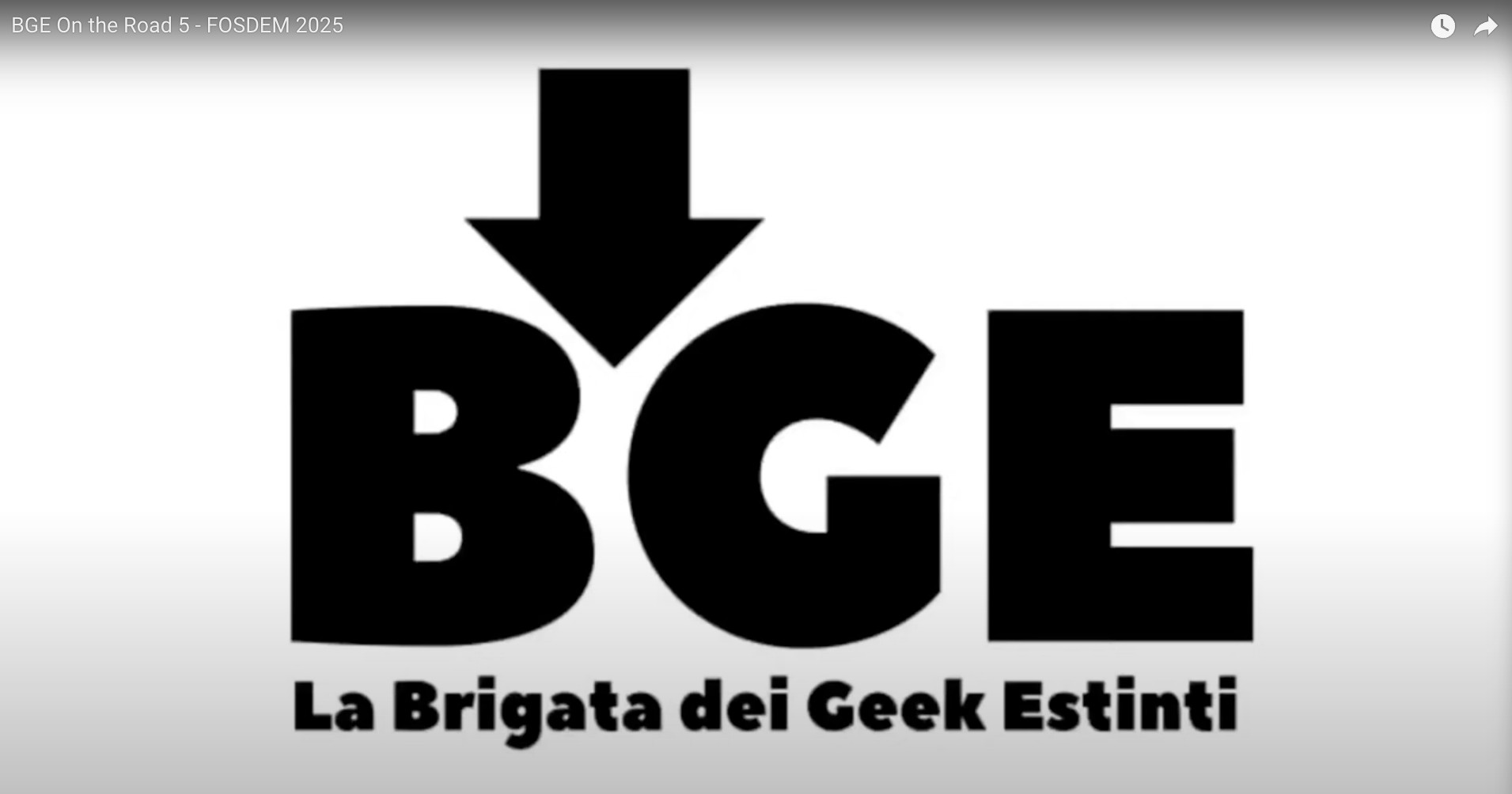 Live from FOSDEM 2025: My Experience with La Brigata dei Geek Estinti