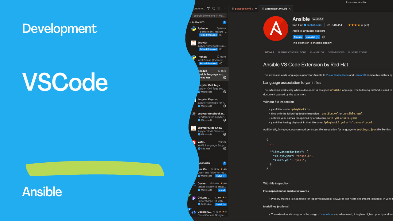 Install and Configure Ansible Extension for VSCode