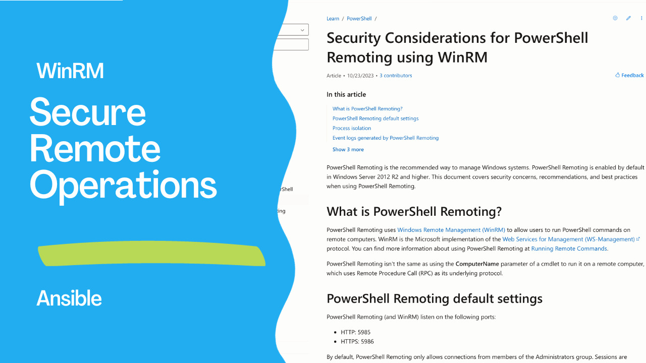 Tunneling WinRM via SSH with PSRP