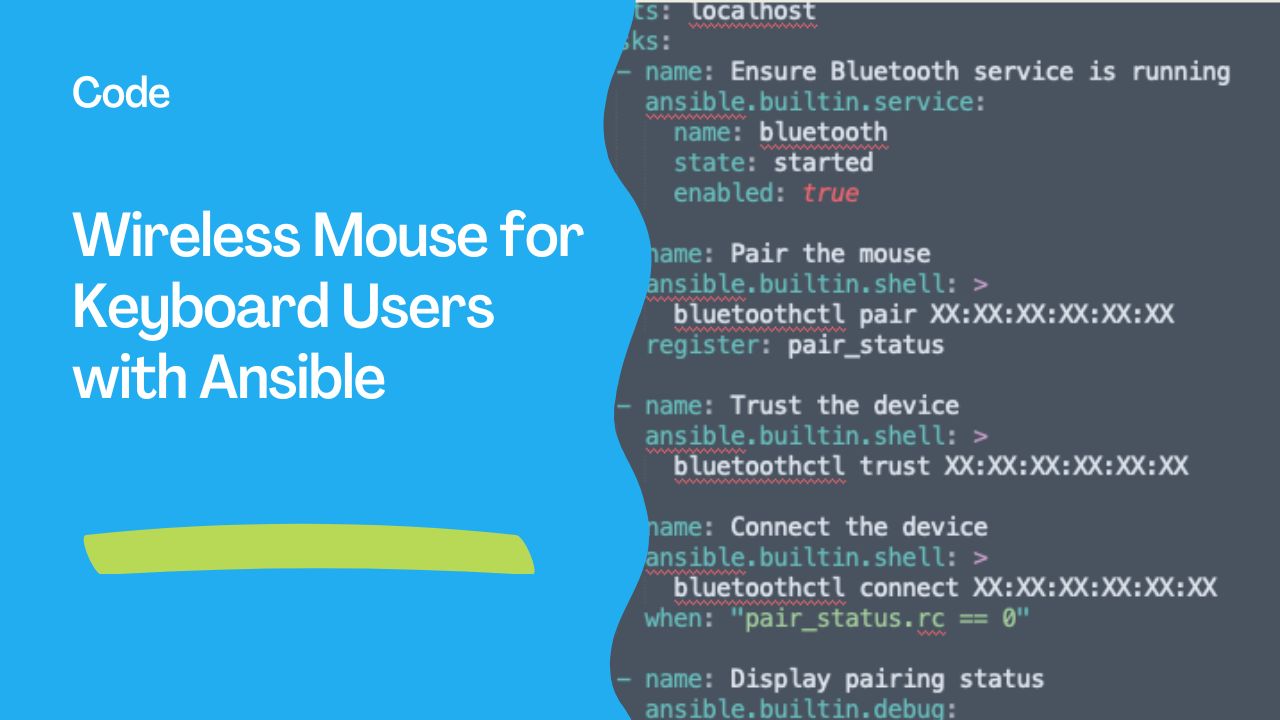 The Best Wireless Mouse for Keyboard Users: An Ansible Automation Approach