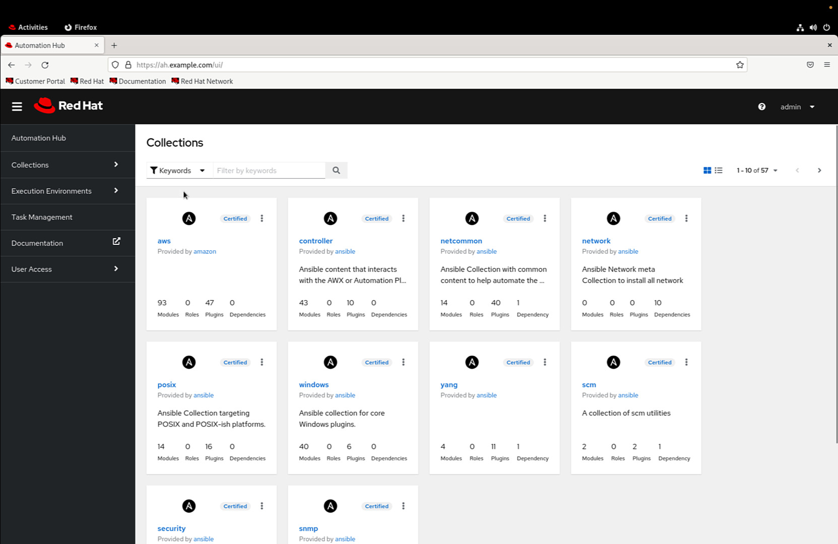 Restored Ansible Automation Platform