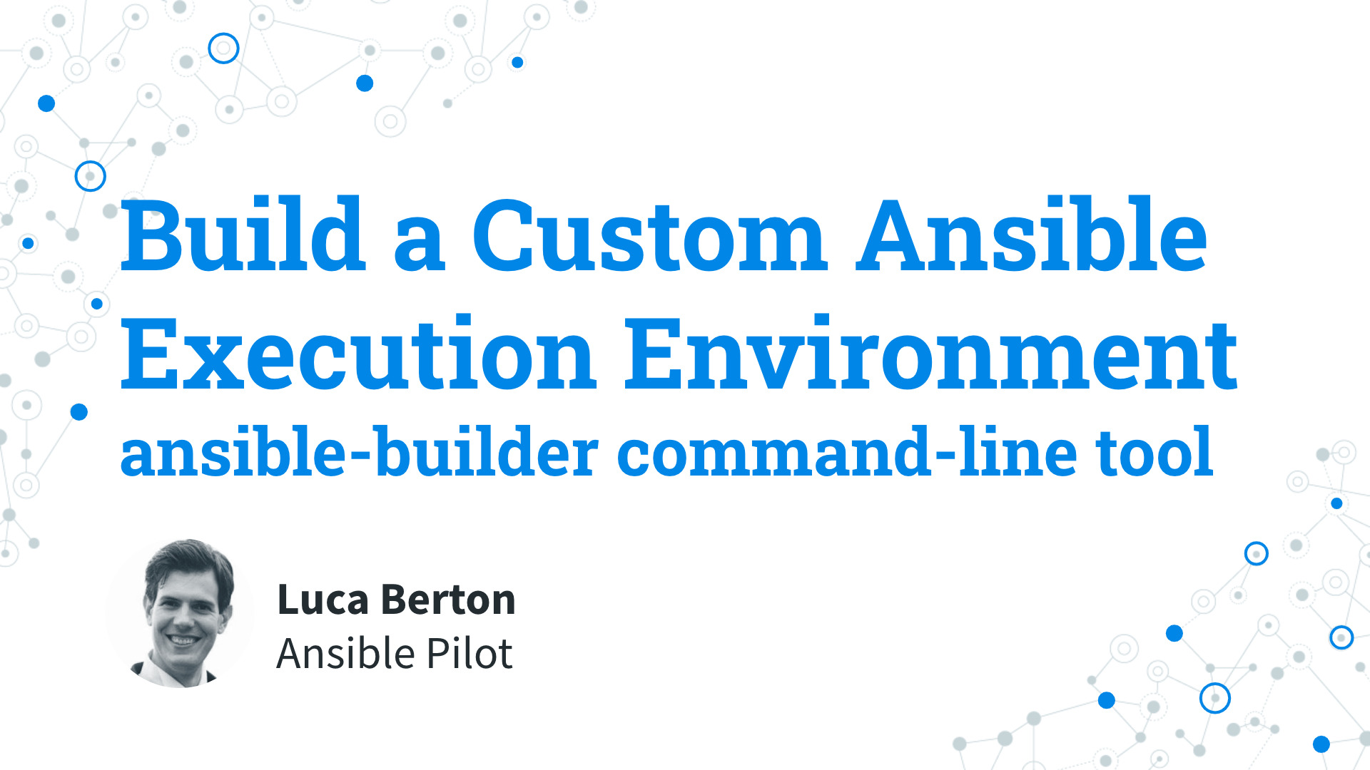  Build a Custom Ansible Execution Environment Easily