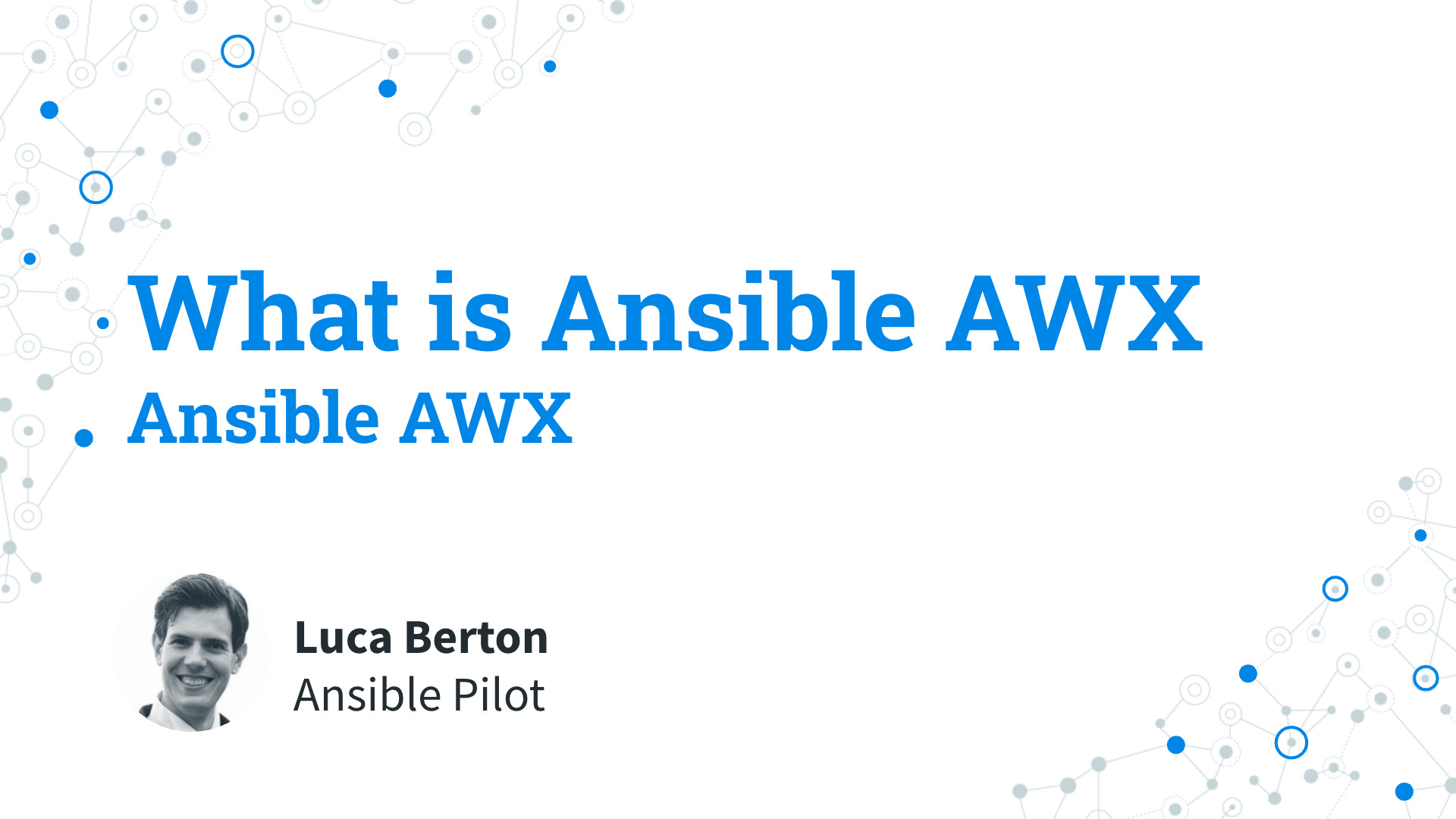 What is Ansible AWX - ansible awx