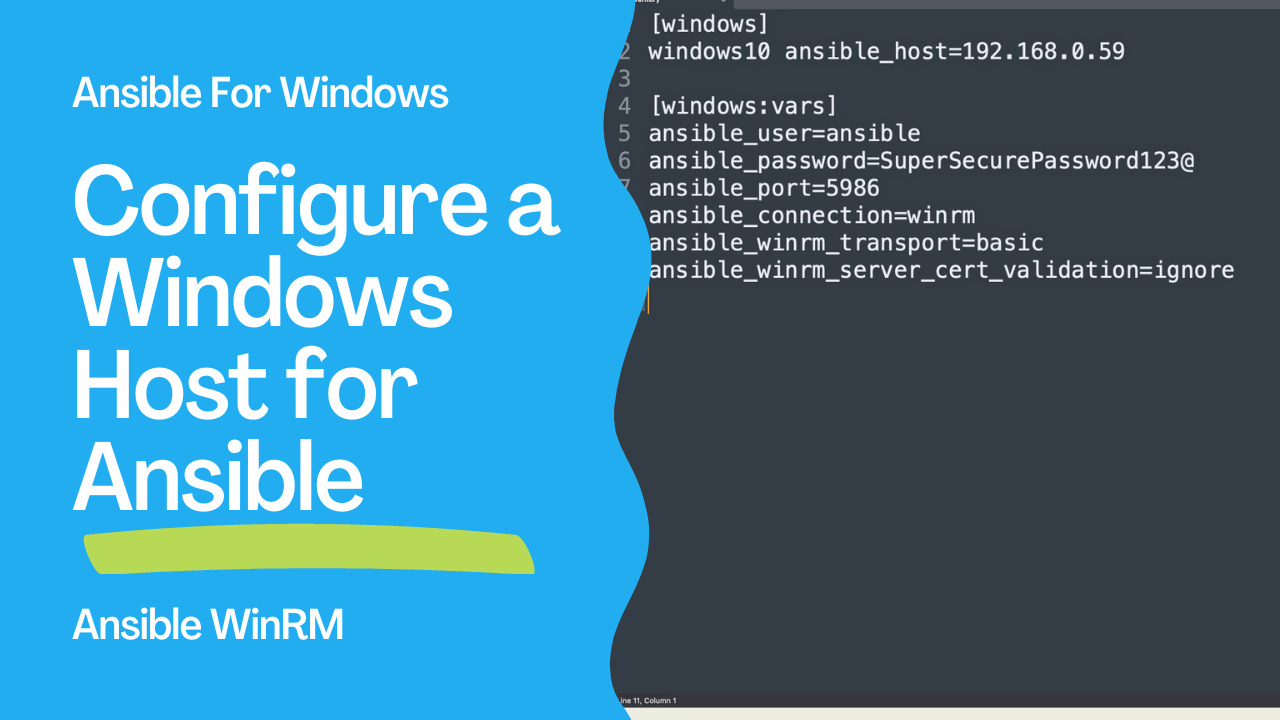 Configuring Windows Hosts for Ansible: Step-by-Step Guide