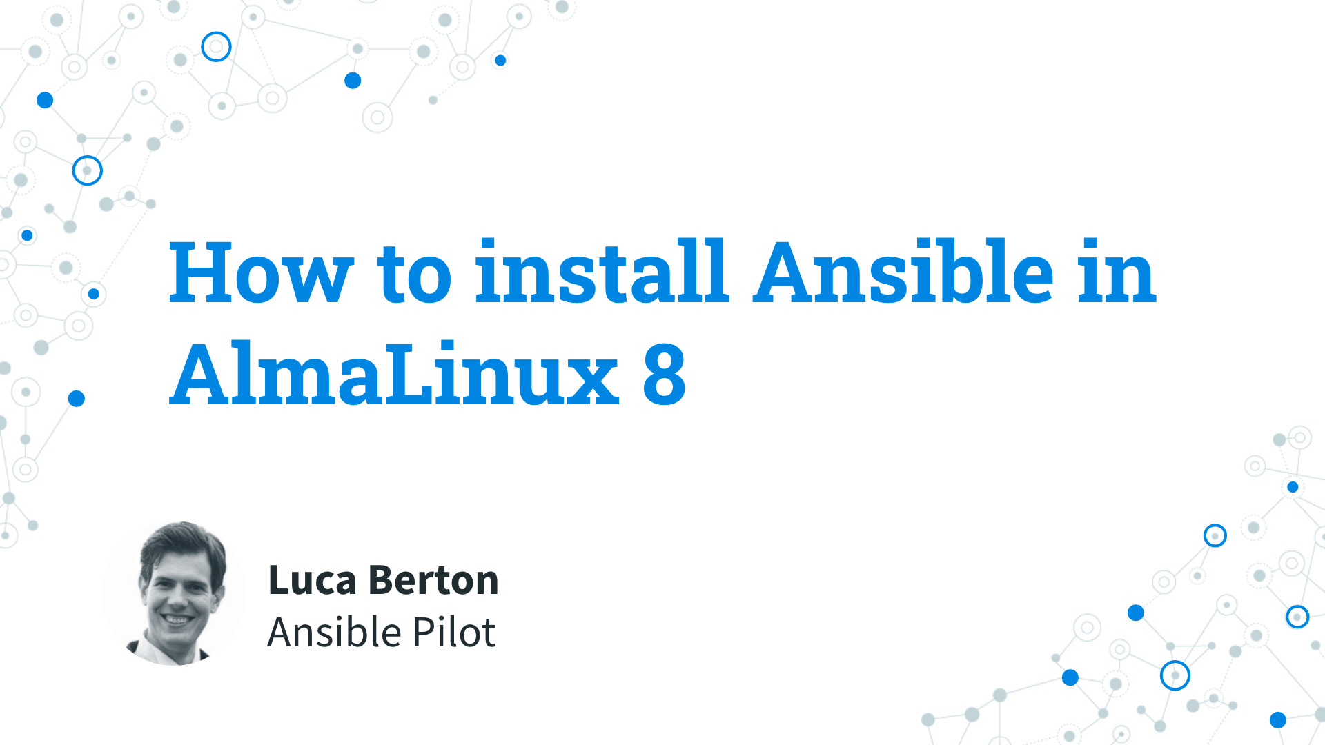 Install Ansible on AlmaLinux 8 Easily with EPEL