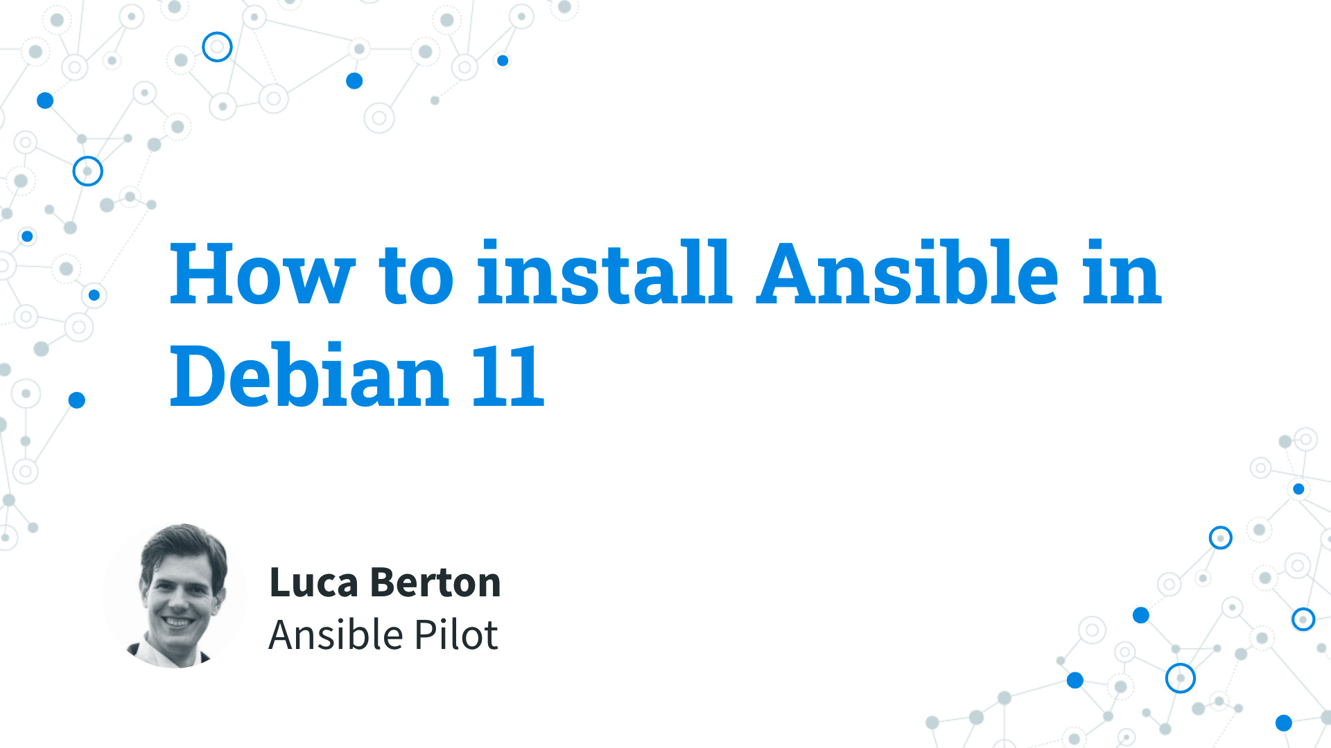 How to install Ansible in Debian 11 - Ansible install