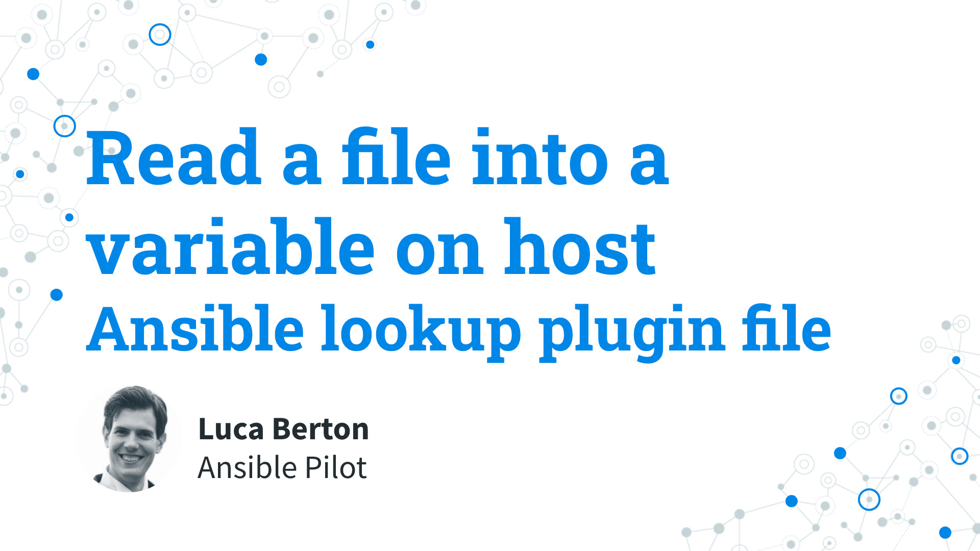 Read a file into a variable on host - Ansible lookup plugin file