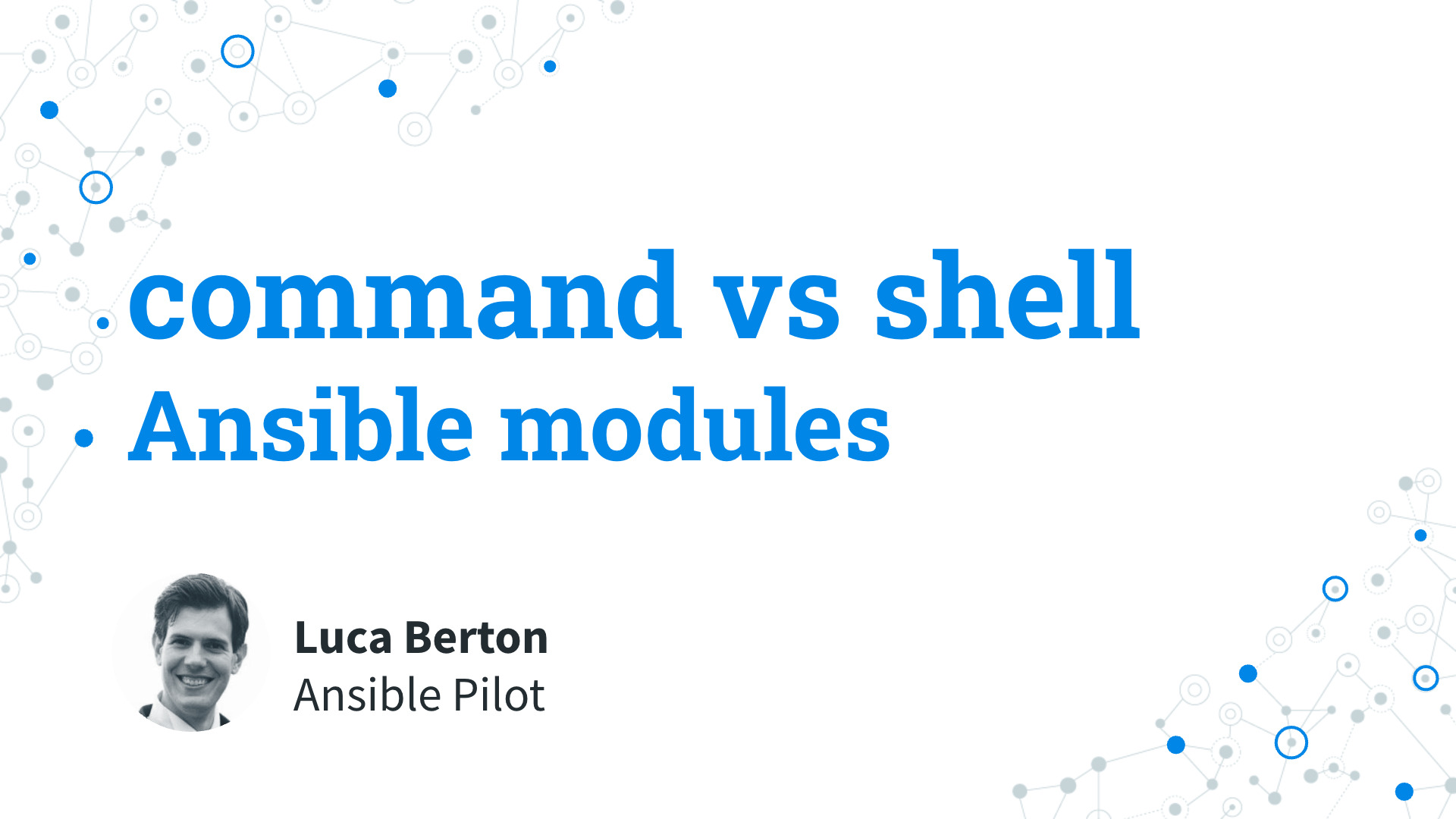 Ansible Command vs Shell Modules: Key Differences Explained