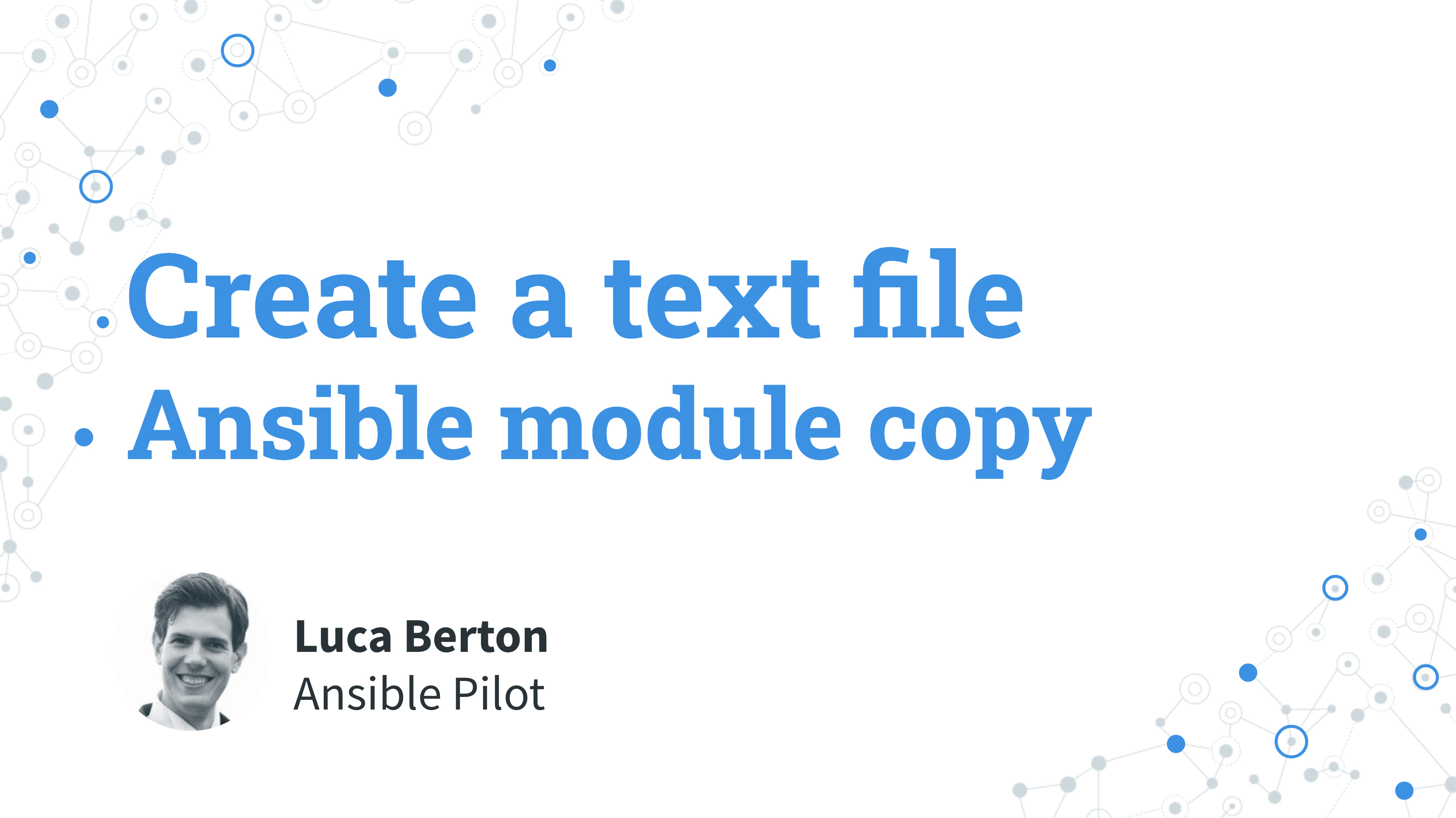 Create Text Files with Ansible: Simple Playbook Guide