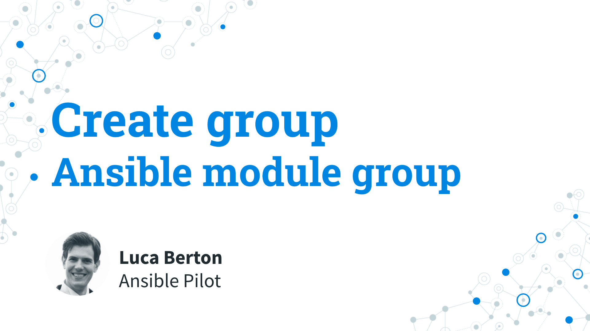 Ansible Group Module Demo: Create User Groups Easily