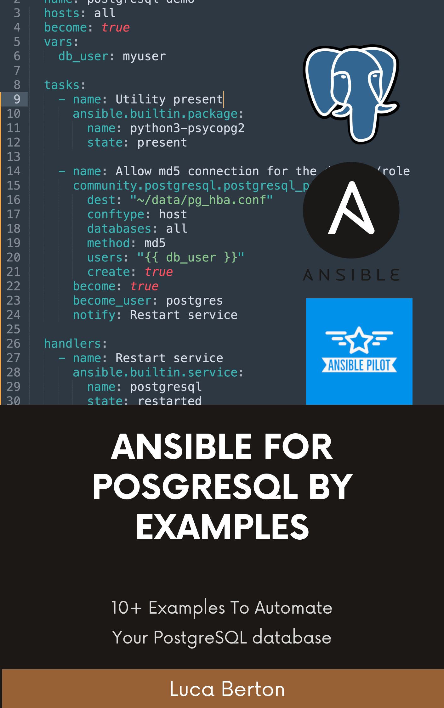 Ansible For PostgreSQL by Examples