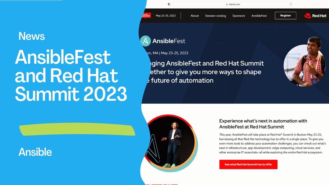 AnsibleFest and Red Hat Summit 2023